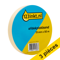 Offre : 3x 123encre ruban de masquage 19 mm x 50 m