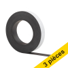 Offre : 3x 123encre ruban magnétique autocollant 2,5 cm x 10 m