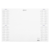 123inkt Offre : 3x 123encre sous-main 50 x 35 cm 2025-2028 (40 feuilles)  390676 - 2