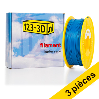 123inkt Offre : 3x filament 1,75 mm PETG 1 kg série Jupiter (marque 123-3D) - bleu ciel  135562