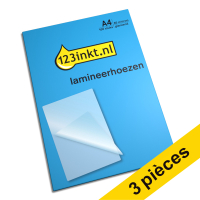 123inkt Offre : 3x  pochette de plastification A4 brillante 2x80 microns (100 pièces)  300820
