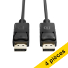 Offre : 4x 123encre câble DisplayPort 1.2 (3 mètres) 302476 - 1