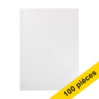 Offre : 4x 123encre pochette transparente grainée A5 avec ouverture en U 120 microns (25 pièces)