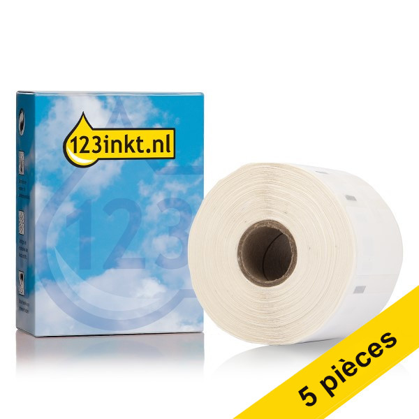123inkt Offre : 5x 123encre LW650XL PRO 1933084 / 2112289 étiquettes multifonctions durables  650815 - 1