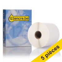 Offre : 5x 123encre LW650XL PRO 1933088 étiquettes d'expédition durables