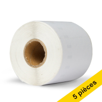 123inkt Offre : 5x 123encre LW650XL PRO S0722480 / 99019 étiquetes larges pour classeurs  650823