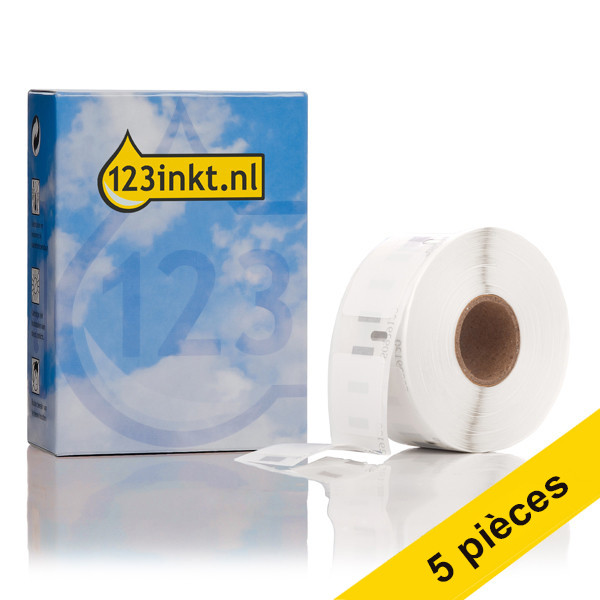 123inkt Offre : 5x 123encre LW650XL PRO S0929120 étiquettes multifonction carrées  650821 - 1