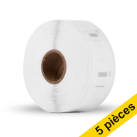 Offre : 5x 123encre LW650 étiquettes carrées durables (25 x 25 mm) 650758