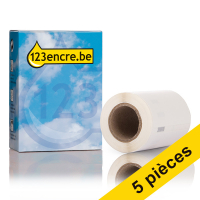 Offre : 5x 123encre LW650 étiquettes d'expédition durables (102 x 59 mm) 650754