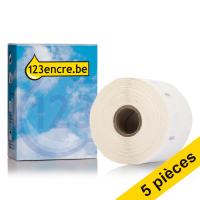 Offre : 5x 123encre LW650 1933084 / 2112289 étiquettes multifonction durables 650757
