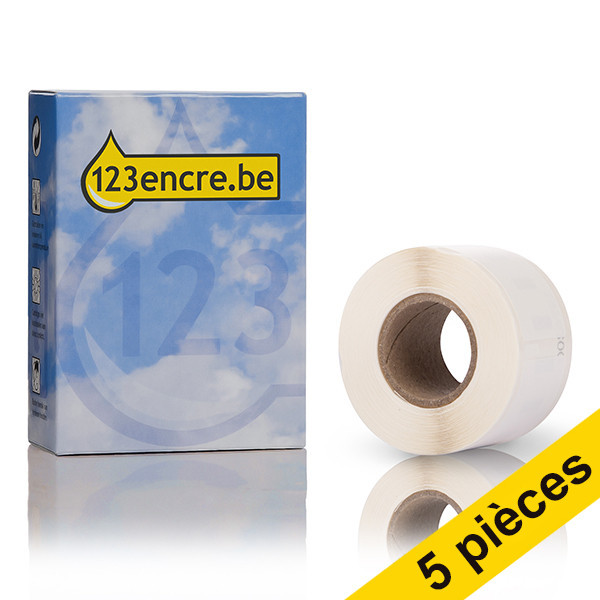 123inkt Offre : 5x 123encre LW650 1976200 étiquettes d'adresse durables 1976200C 650755 - 1
