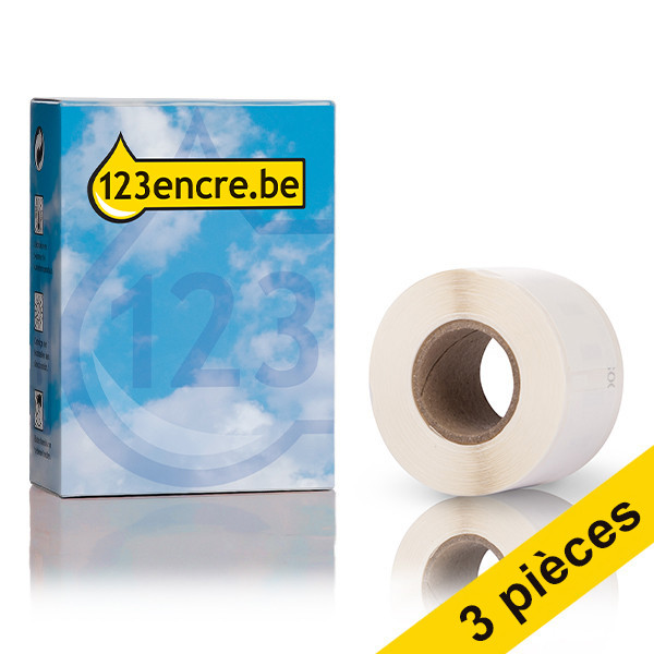 Offre : 5x 123encre LW650 1976200 étiquettes d'adresse durables 650755 - 1
