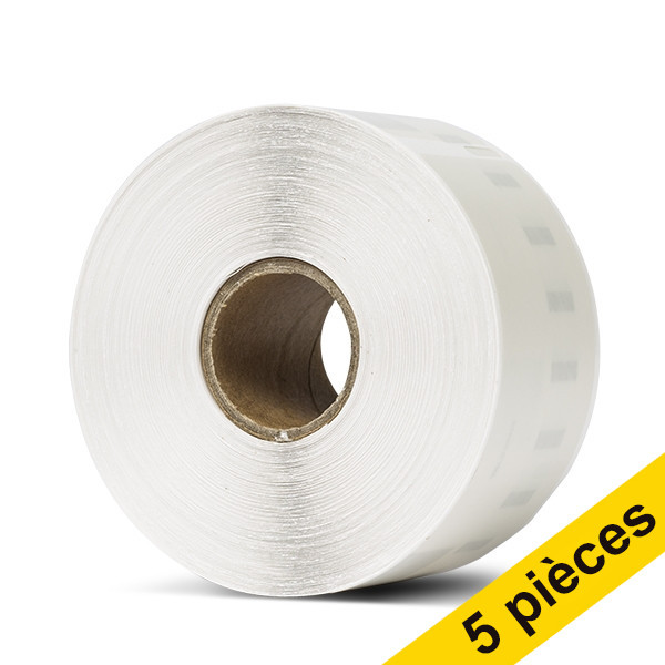 123inkt Offre : 5x 123encre LW650 S0722410 / 99013 étiquettes d'adresse transparentes larges S0722410C 650752 - 1