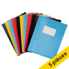 Offre : 5x 123encre cahier ligné A5 assorti 10 pièces 40 feuilles