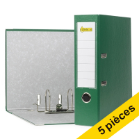 Offre : 5x 123encre classeur A4 en plastique 80 mm - vert