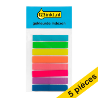 Offre : 5x 123encre index de couleur 45 x 8 mm (8 x 20 onglets)