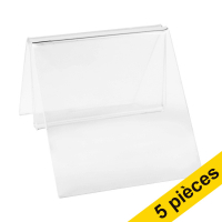 Offre : 5x 123encre porte-menu transparent 50 mm