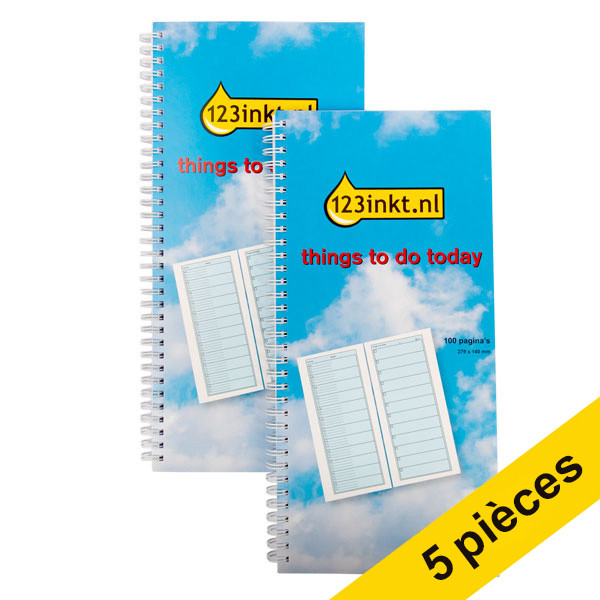 Offre : 5x 123encre things to do today (100 feuilles) 300611 - 1