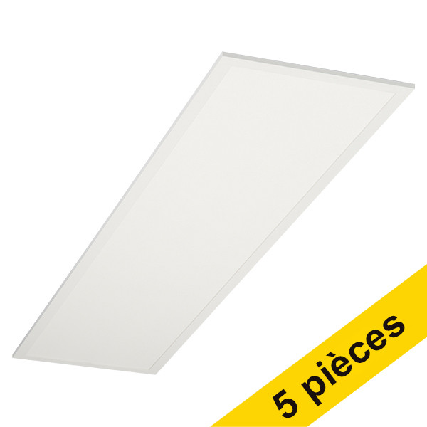 Offre : 5x 123led panneau LED 30x120 cm | 4000K | 4000 lumens (40W) - blanc brillant LDR08661 - 1