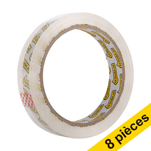 Offre : 8x 123encre ruban adhésif standard 19 mm x 66 m 300430 - 1