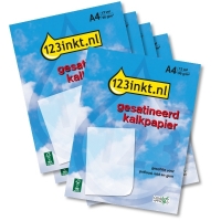 123inkt Offre spéciale: 123encre papier calque satiné A4 (60 feuilles)  060863