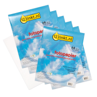 Promotion : papier photo autocollant PVC A4 transparent : 5 ensembles + 1 GRATUIT (total 60 autocollants)