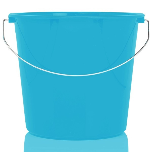 123inkt Seau ménager 10 litres - bleu  SDR00206 - 1