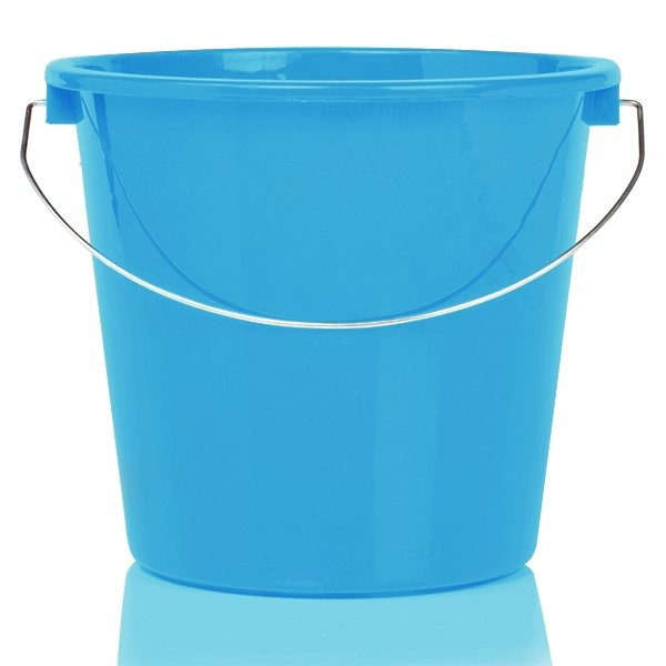 123inkt Seau ménager 5 litres - bleu  SDR00203 - 1