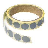 123inkt markeringspunten Ø 18 mm grijs (1.000 etiketten op rol) 300805