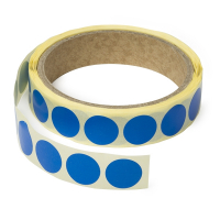 123inkt markeringspunten Ø 18 mm lichtblauw (1.000 etiketten op rol) 300801