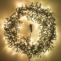 123led éclairage cluster connectable 5,6 mètres extension 768 ampoules - blanc extra chaud et blanc chaud LDR07143 123led éclairage cluster connectable 5,6 mètres extension 768 ampoules - blanc extra chaud et blanc chaud LDR07143