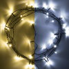 123led éclairage de Noël 5,9 mètres 40 ampoules - blanc froid & blanc chaud