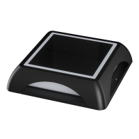 Applique murale / lampe à piquer solaire | Bari | 3000 K | carré | IP65 | noir LDR08729