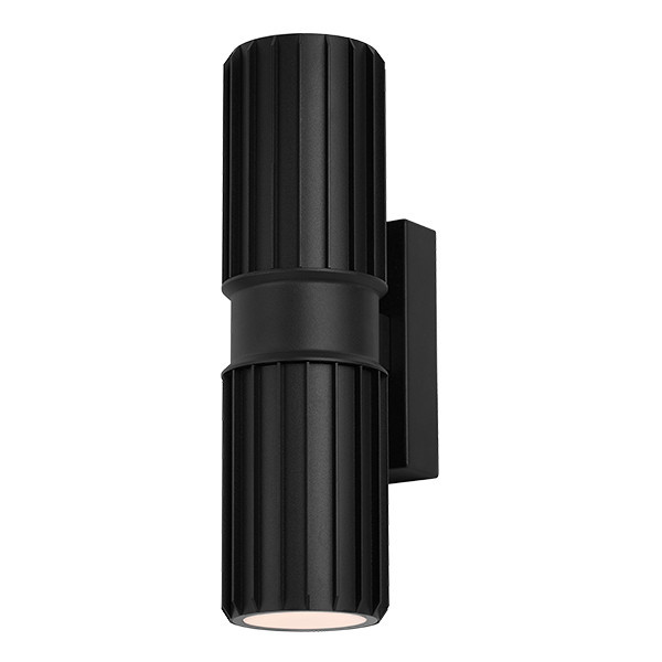 Applique murale extérieure E27 | Up & Dow | Nashville | IP54 | Noir LDR08863 - 1