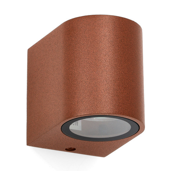 Applique murale extérieure GU10 | Sacramento | IP44 | Couleur rouille LDR08837 - 1