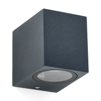 Applique murale extérieure GU10 | San Diego | IP44 | Anthracite LDR08839