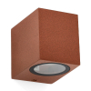 Applique murale extérieure GU10 | San Diego | IP44 | Couleur rouille LDR08840 - 1