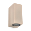 Applique murale extérieure GU10 | Up & Down | San Francisco | IP44 | Couleur sable LDR08844 - 1
