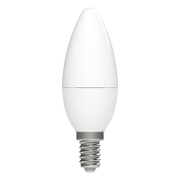 123led E14 ampoule LED bougie dimmable 2700K 5,5W (40W) - mat LDR06529