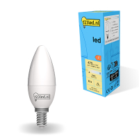 123led E14 ampoule LED bougie mate 2700K 4,9W (40W) LDR01854