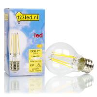 123led E27 ampoule LED à filament poire dimmable 7.3W (60W) LDR01602