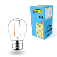 123led E27 ampoule LED à filament sphérique 2,5W (25W) LDR01822