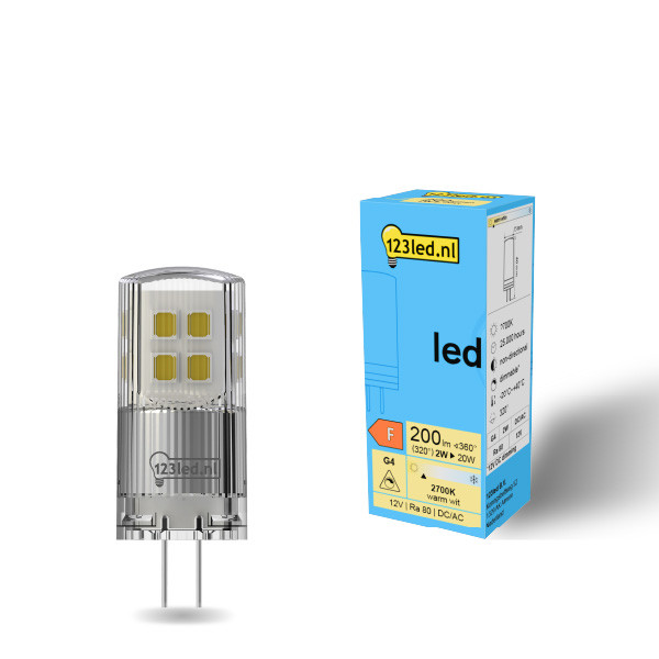 123led G4 capsule LED dimmable 2W (20W) LDR01930 - 1