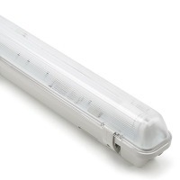 123led IP65 luminaire fluorescent 60 cm | 4000K | 1100 lumens (7,5W) avec tube fluorescent LDR08634