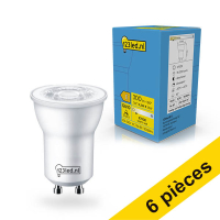 Offre : 6x 123led GU10 spot LED | MR11 | 2700K | dimmable | 3,2W (35W)