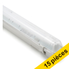 Offre : 15x 123led IP65 luminaire fluorescent avec capteur 60 cm | 4000K | 1100 lumens (7.5W) avec tube fluorescent LDR08647 - 1
