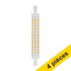 Offre : 4x 123led R7S lampe LED tubulaire 9W (61W) LDR06427 - 1
