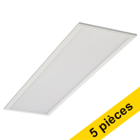 Offre : 5x 123led panneau LED 30x120 cm | 6500K | 4000 lumens (40W) - blanc froid