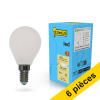 Offre : 6 x 123led ampoule LED E14 sphérique mate dimmable 4,5W (40W) LDR02083 - 1