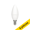 Offre : 6x 123led E14 ampoule LED bougie dimmable 2700K 5,5W (40W) - mat LDR06530 - 1